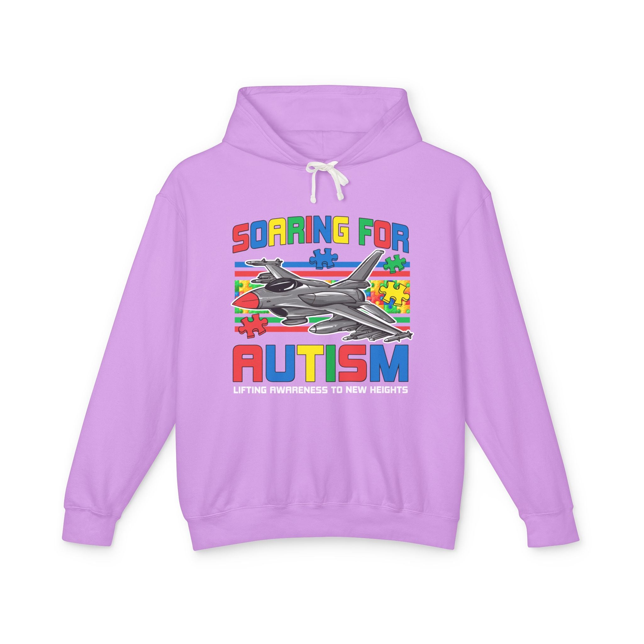 Soaring For,Autism Awareness Adult Hoodie