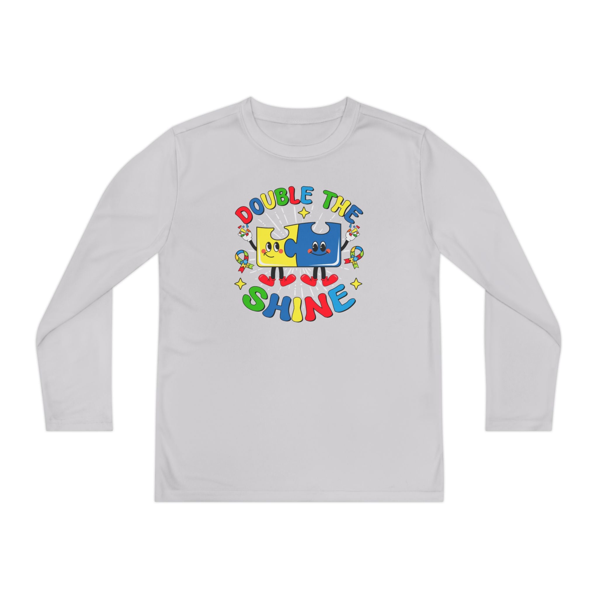 Double The Shine, Youth Long Sleeve