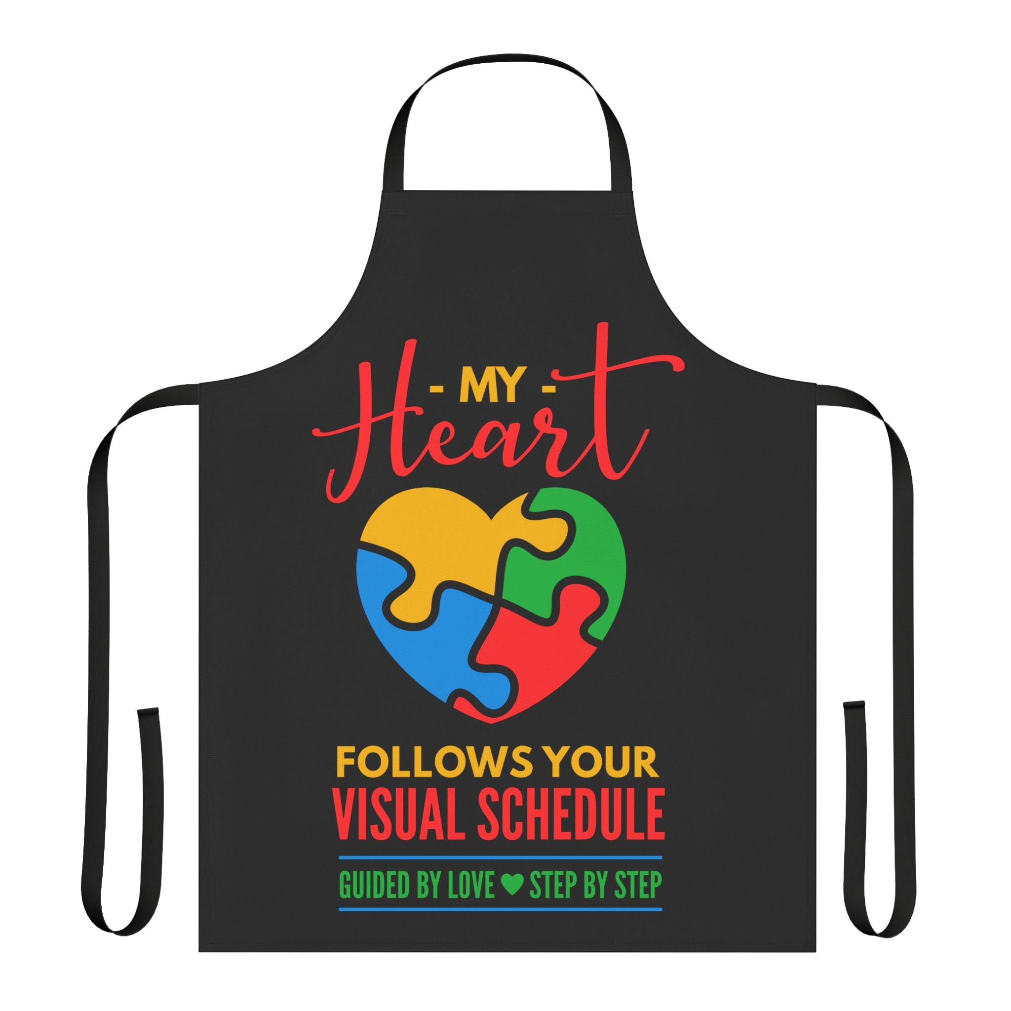 My Heart Austim Apron