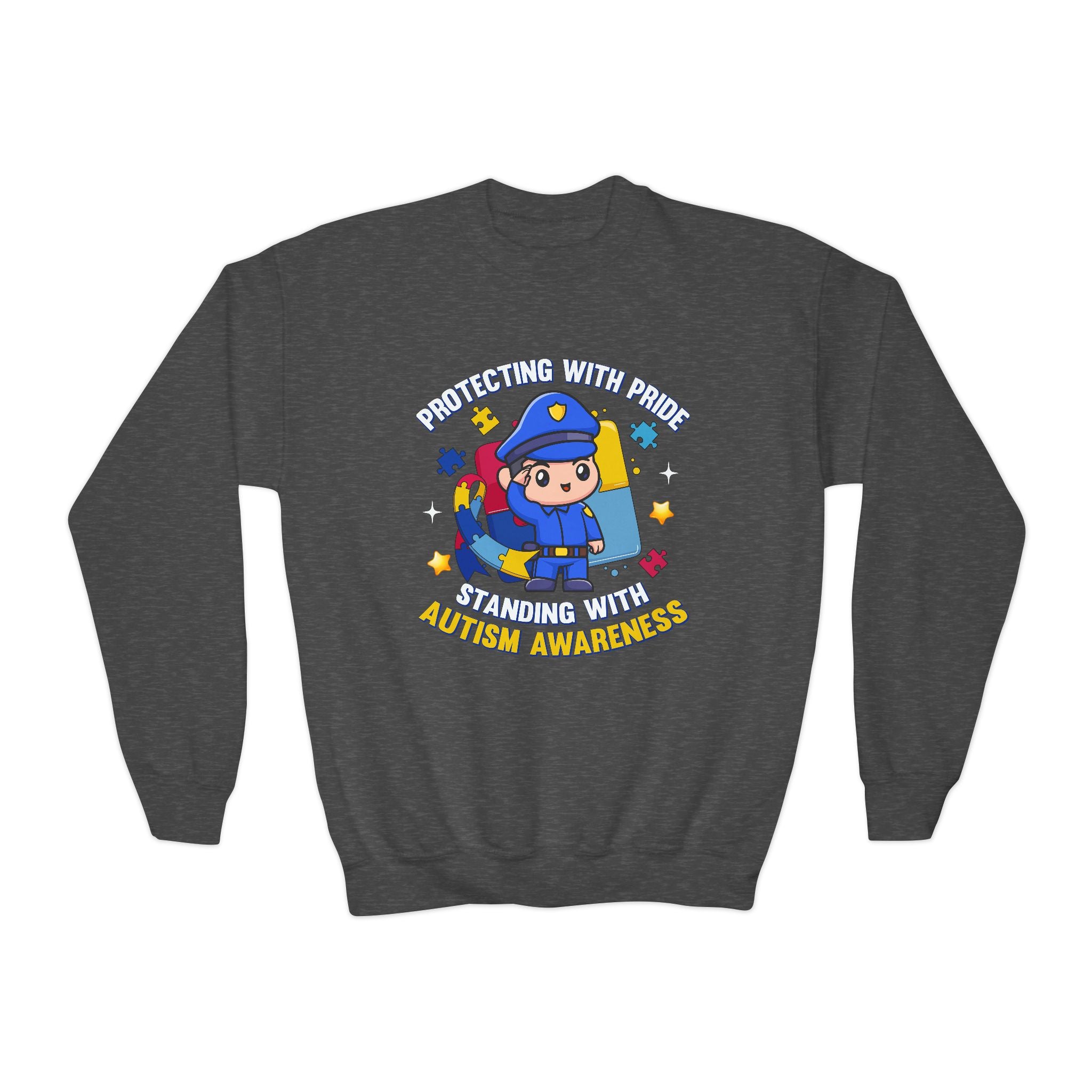 Protect with Pride, Autism Awareness Children's Sweatshirt