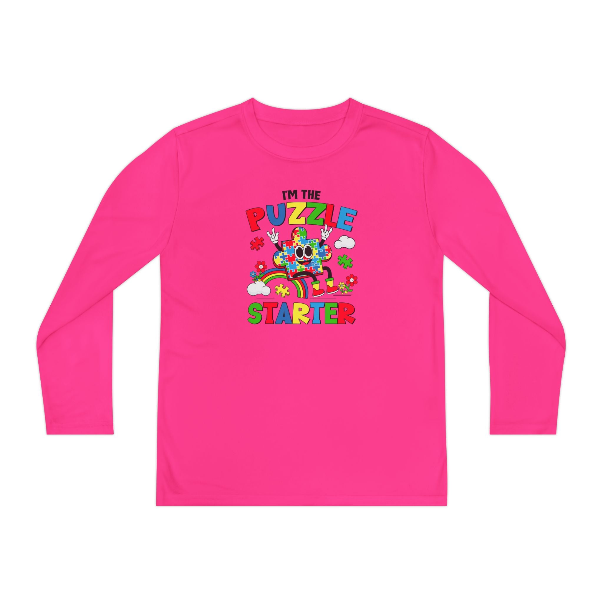 I'm The Puzzle Starter, Youth Long Sleeve