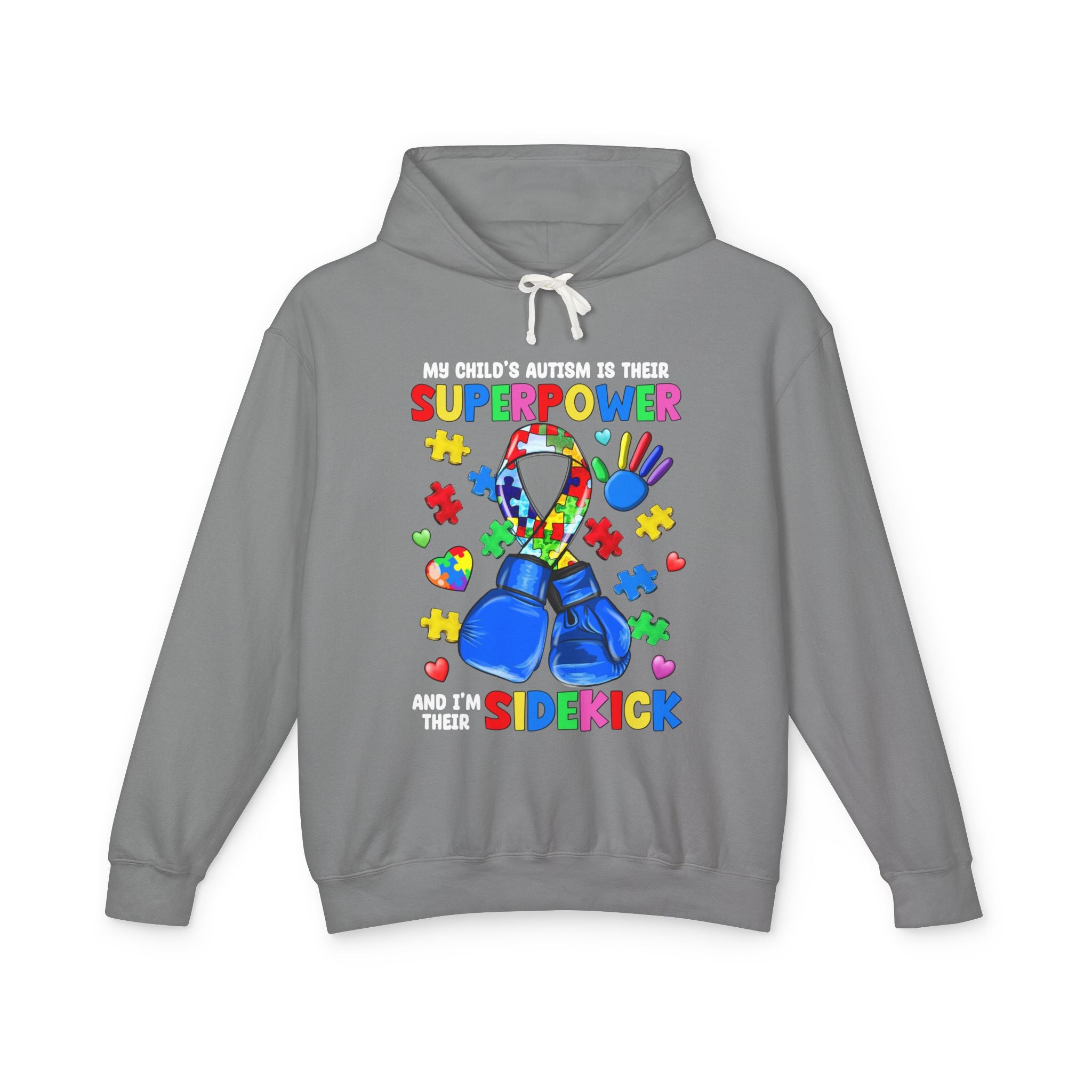 My Child's Autism Superpower, Autism Awareness Adult Hoodie