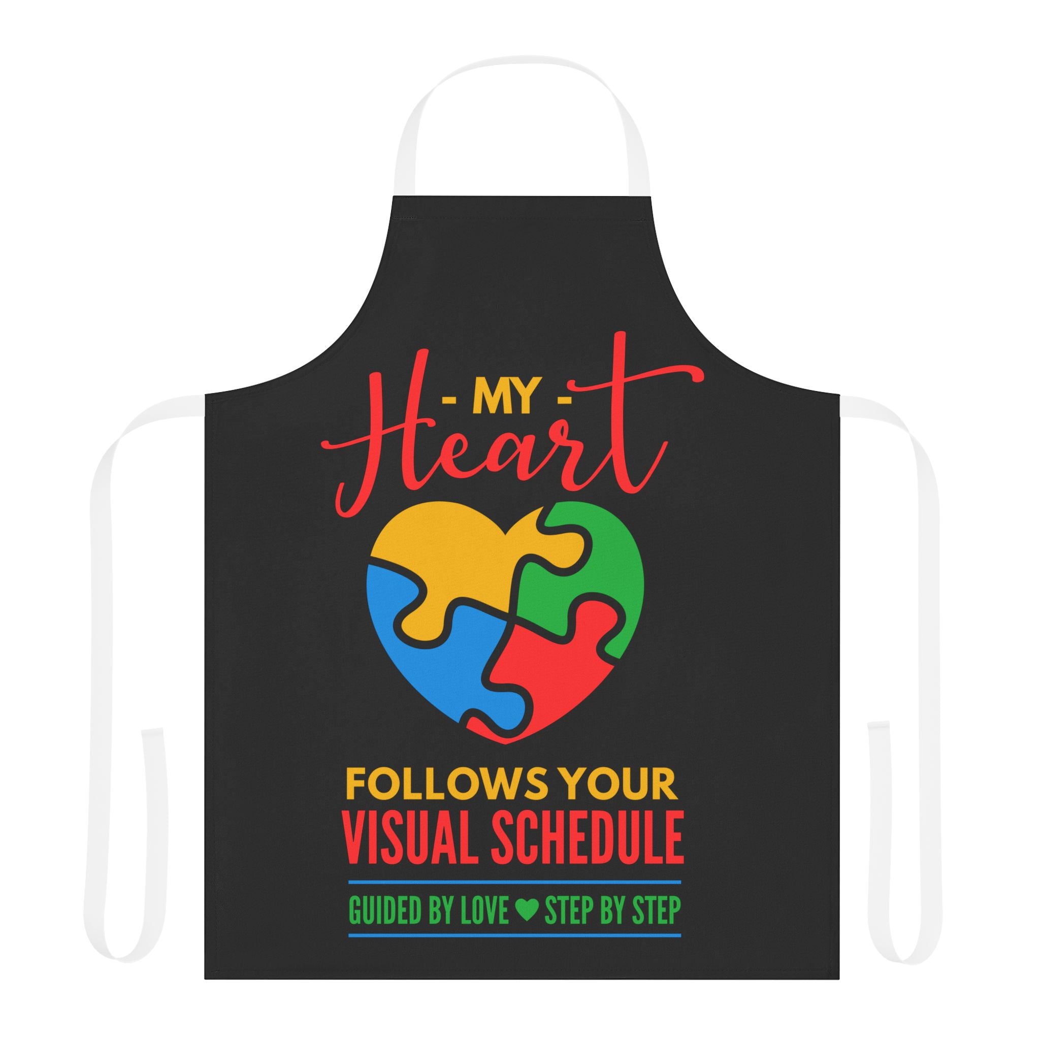 My Heart Austim Apron