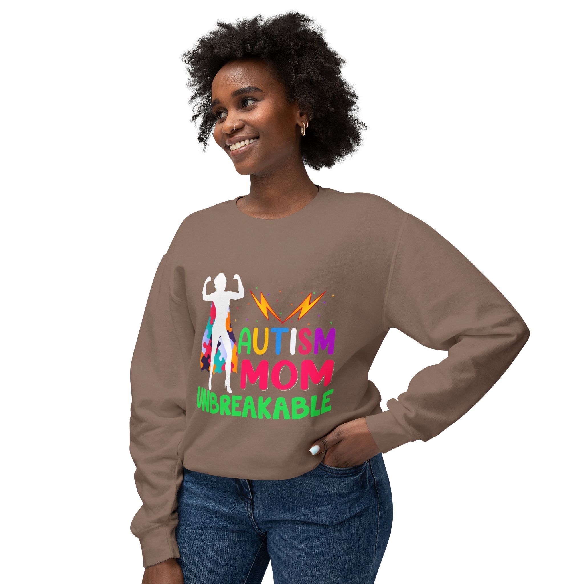 "Autism Mom Unbreakable" Sweatshirt