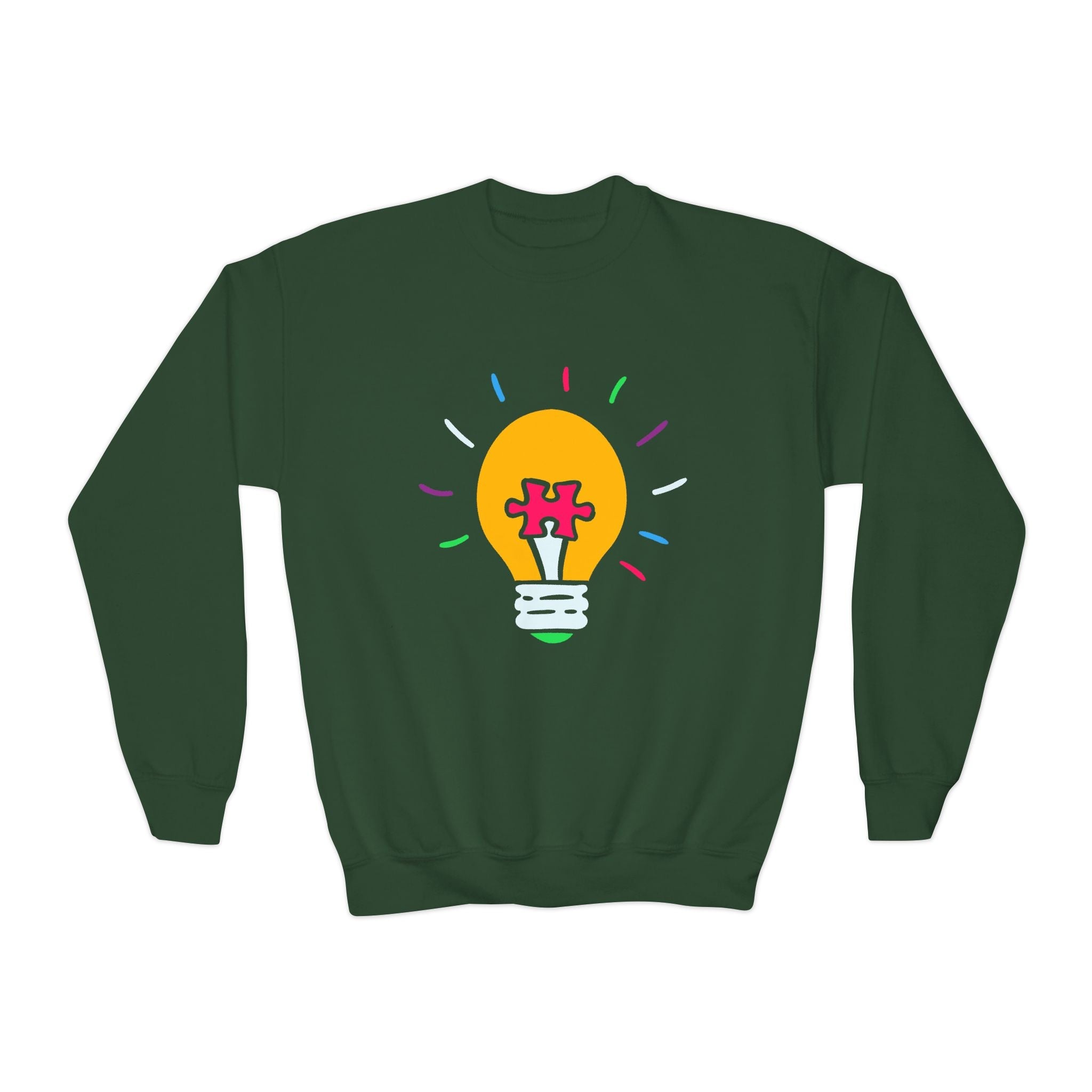 "Spark Brilliance" Kids Autism Awareness Sweatshirt