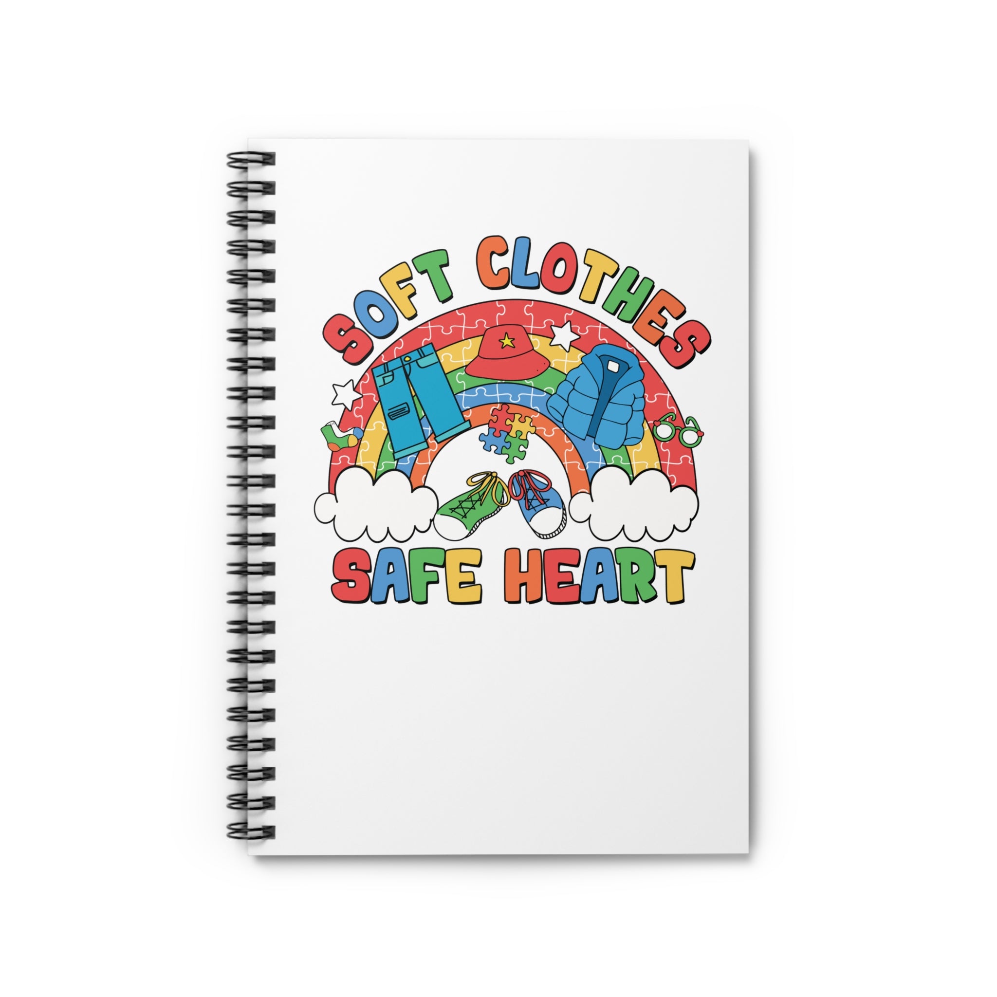 Soft Clothes Spiral Notebook - Ruled Line