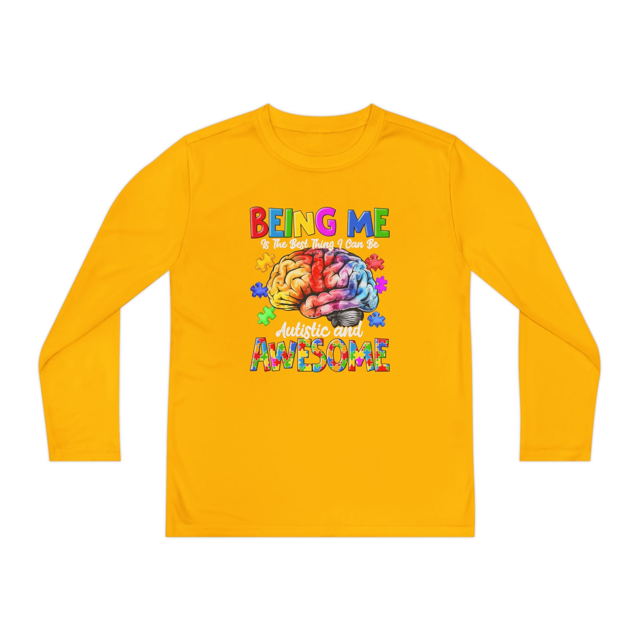 Being Me Is Totally Awesome, Youth Long Sleeve Shirt