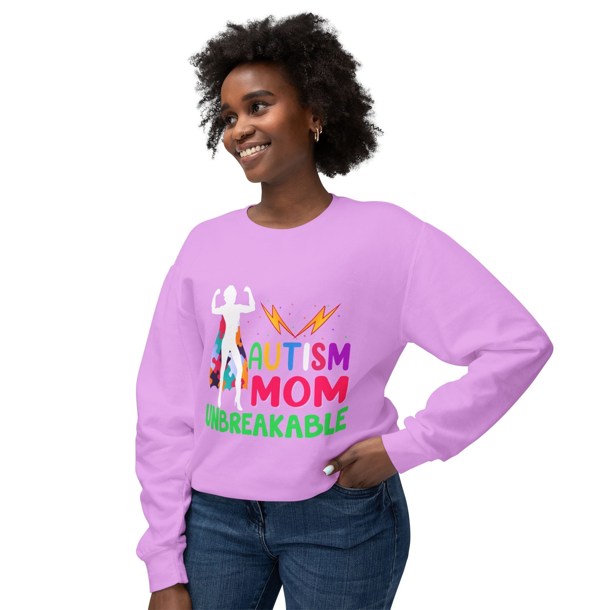 "Autism Mom Unbreakable" Sweatshirt