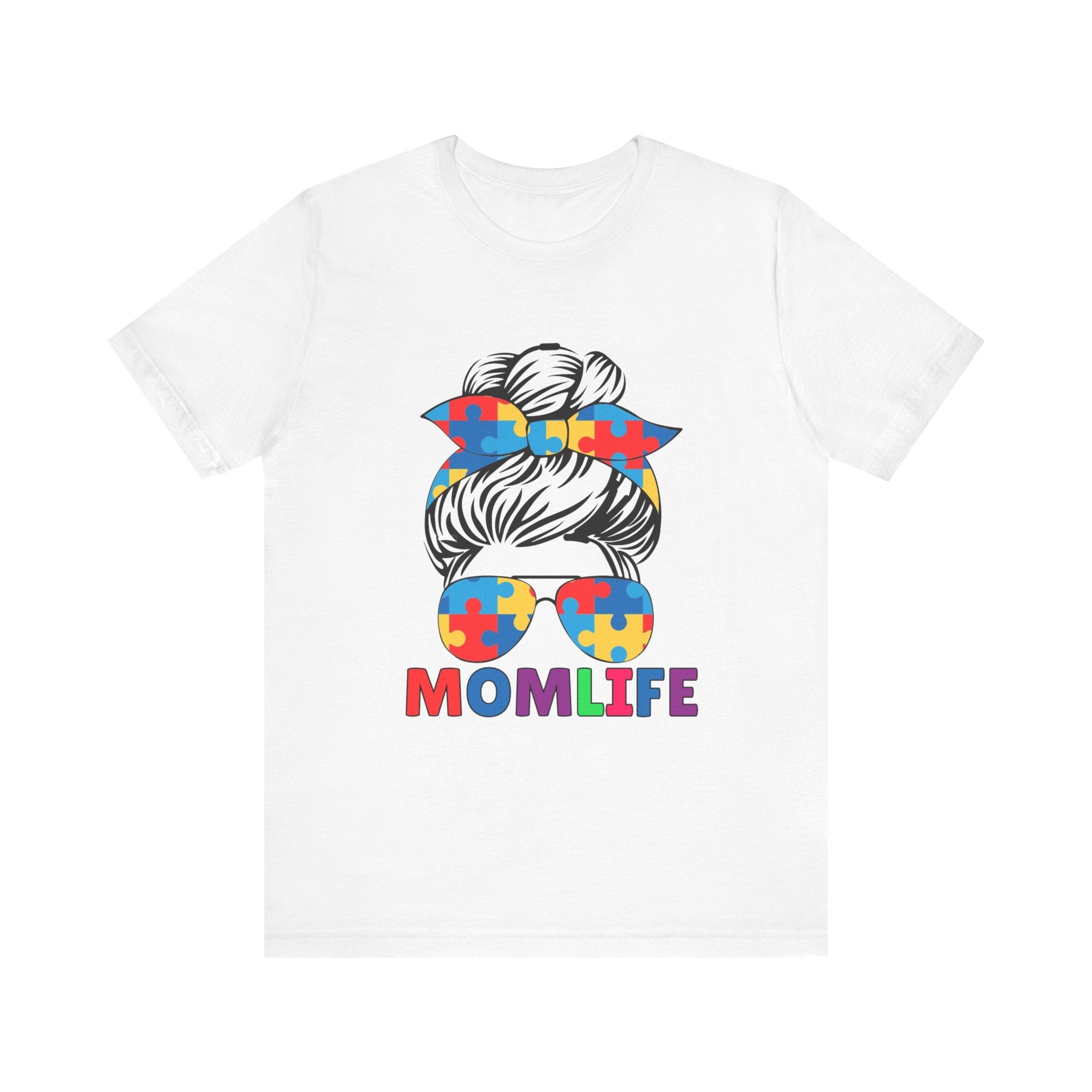 "Mom Life" Autism Awareness Hoodie