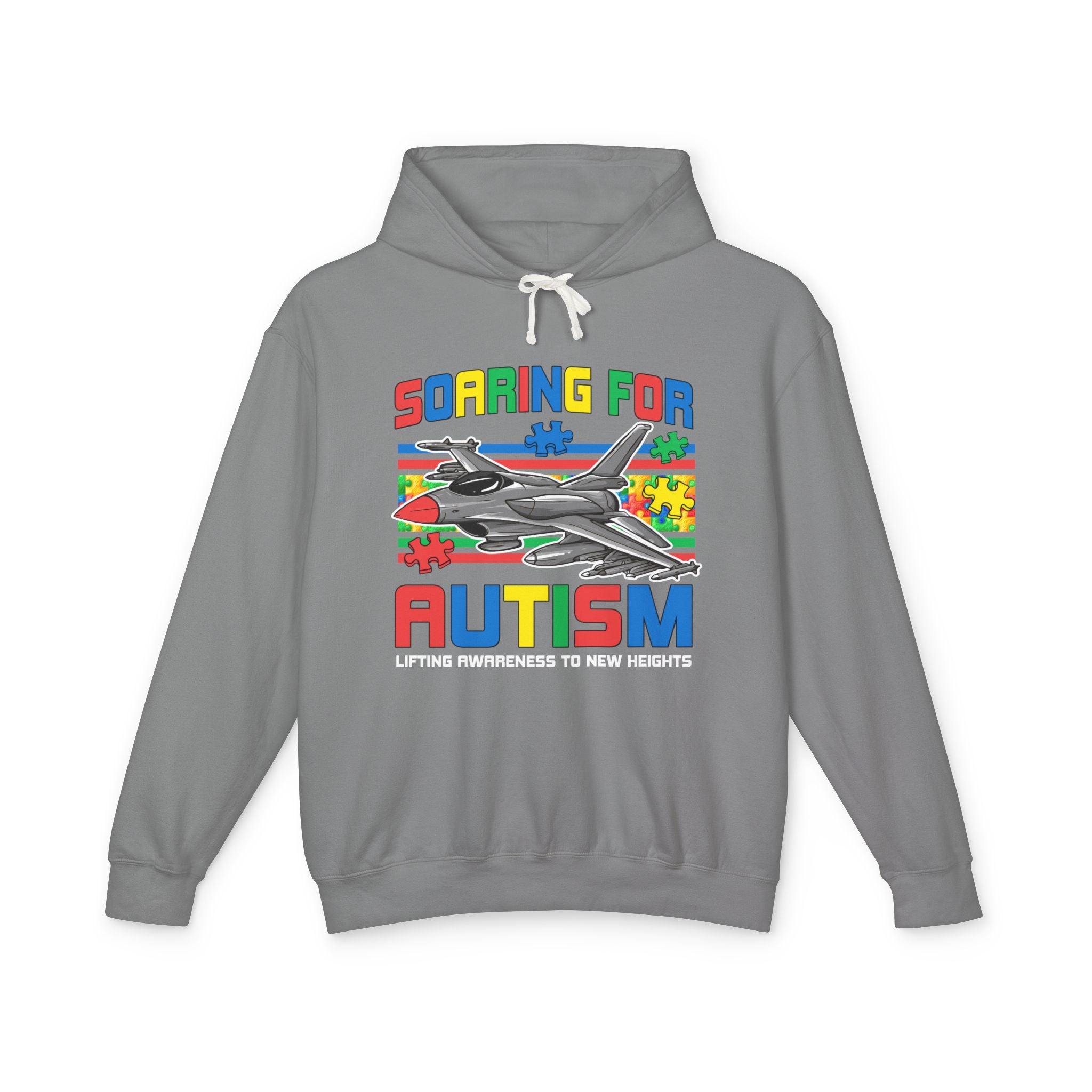 Soaring For,Autism Awareness Adult Hoodie