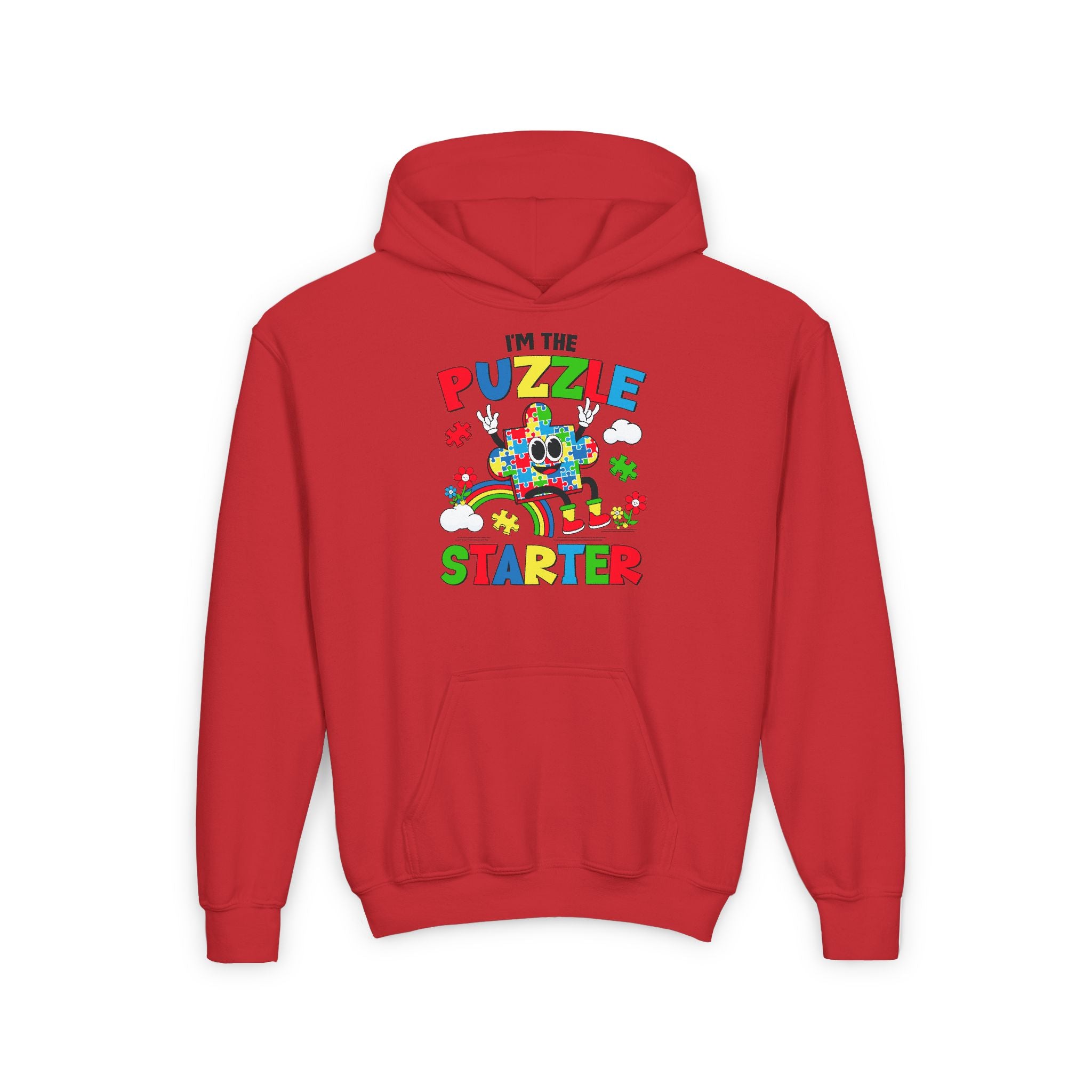 I'm The Puzzle Starter, Youth Hoodie