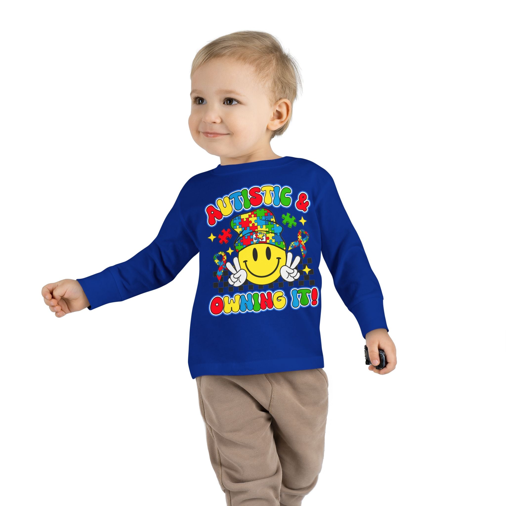 Autistic and Owning It, Toddler Long Sleeve Shirt