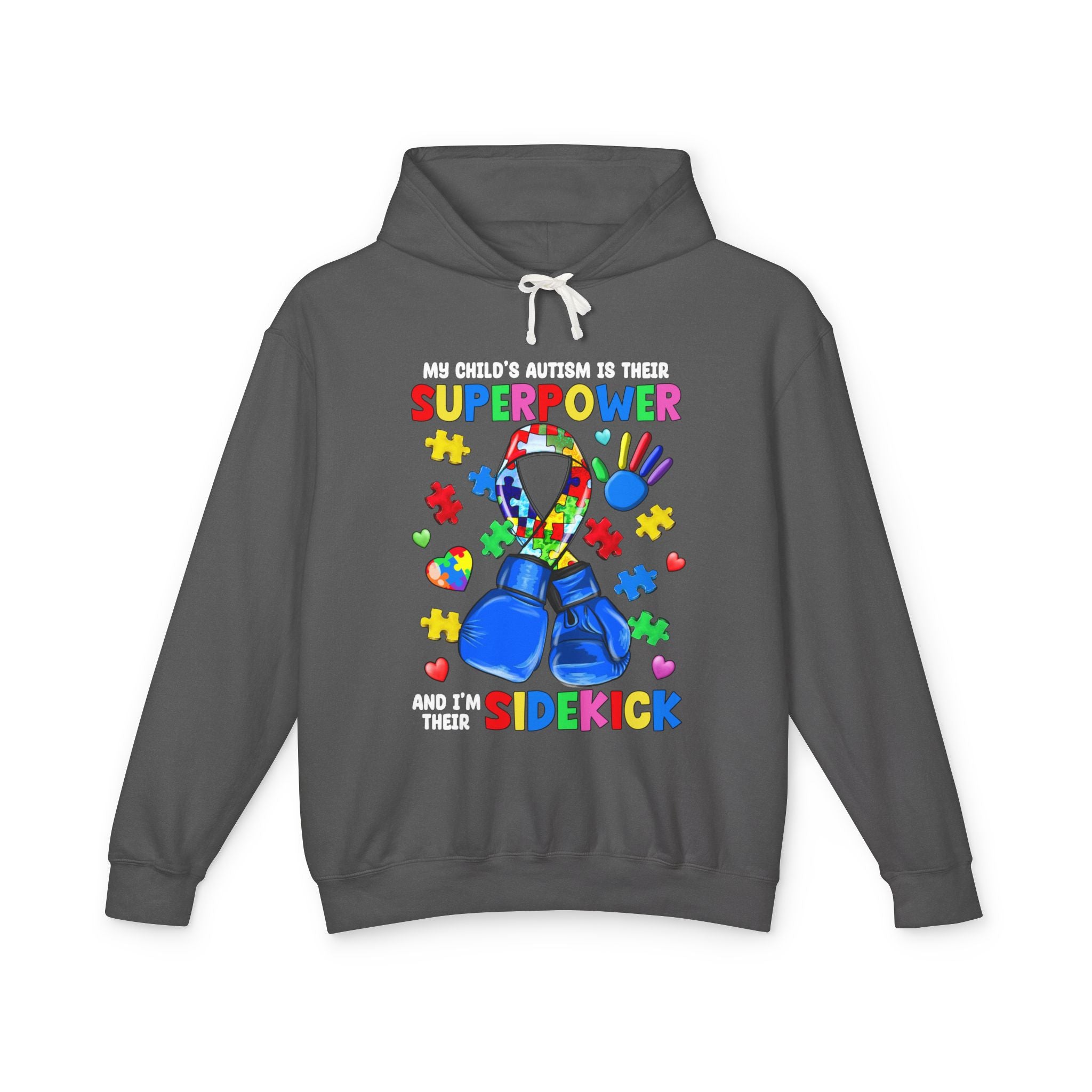 My Child's Autism Superpower, Autism Awareness Adult Hoodie