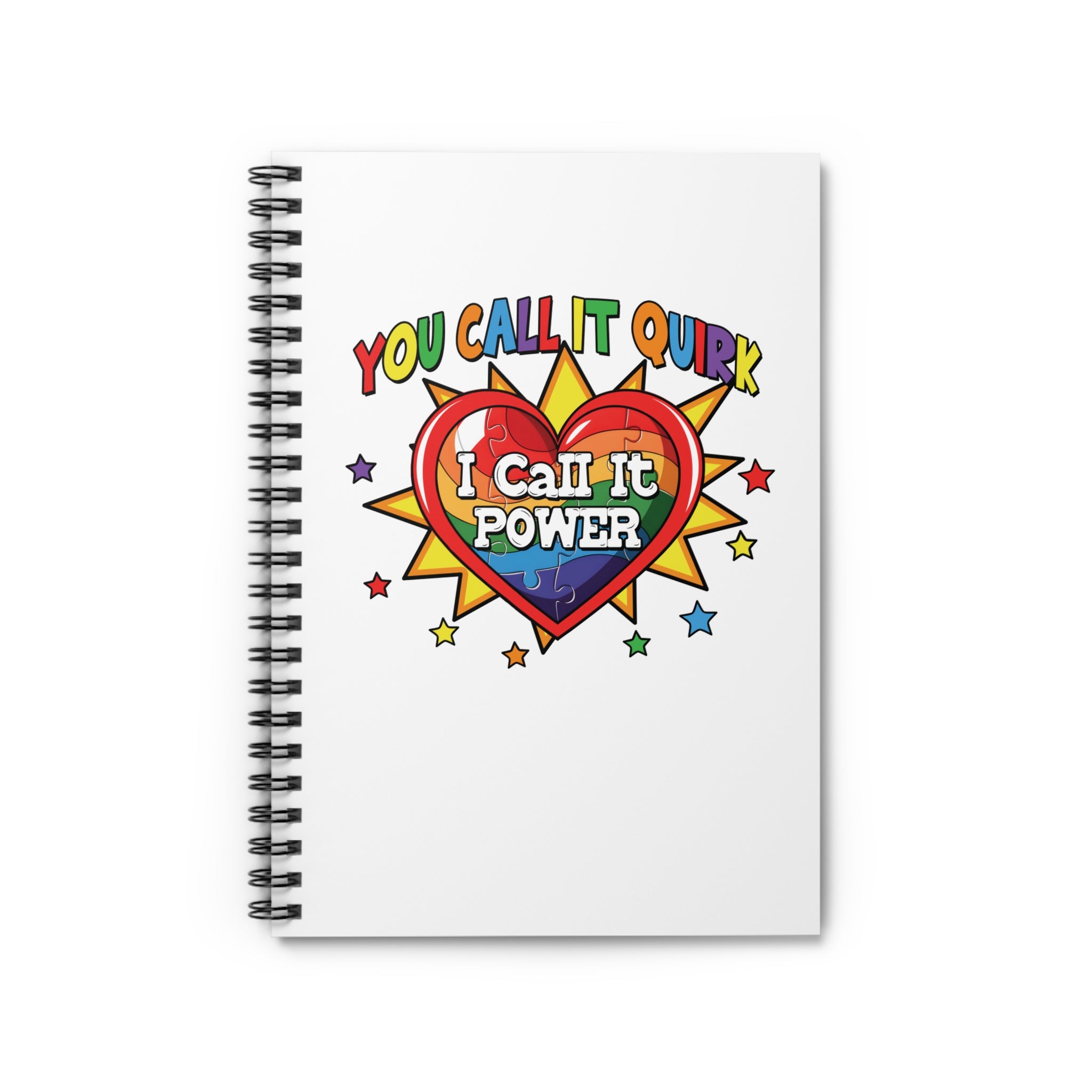 I Call It Power Spiral Notebook - Ruled Line