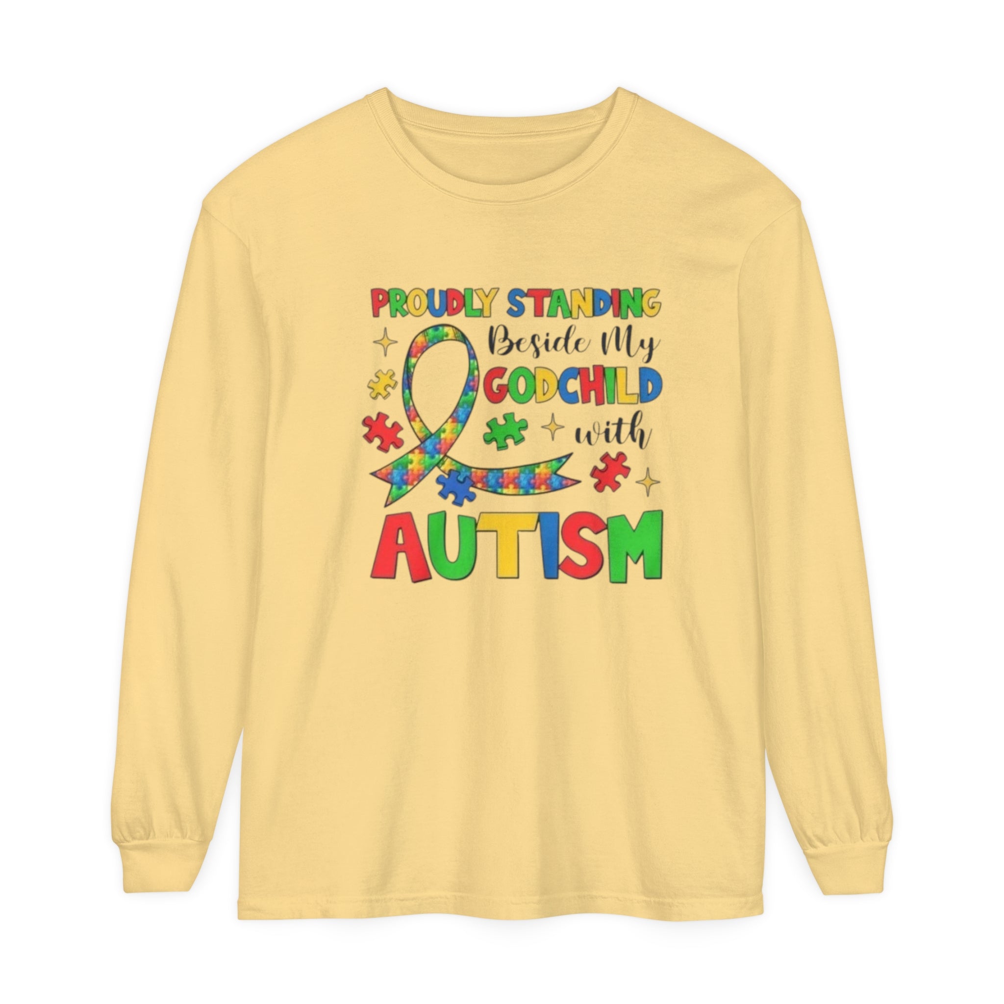 Godchild Unisex Garment-dyed Long Sleeve