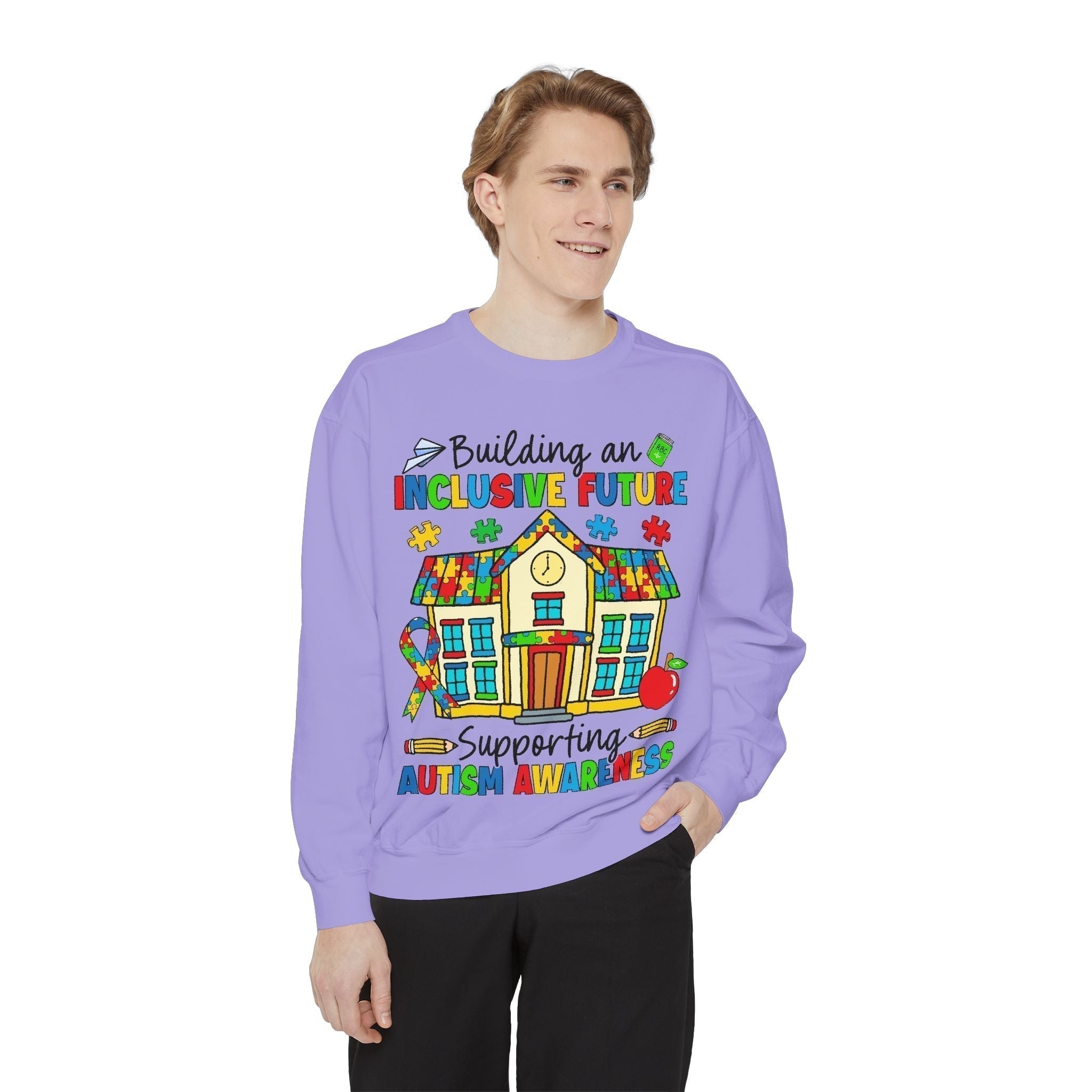 Inclusive Future – Supporting Autism Awareness Sweatshirt