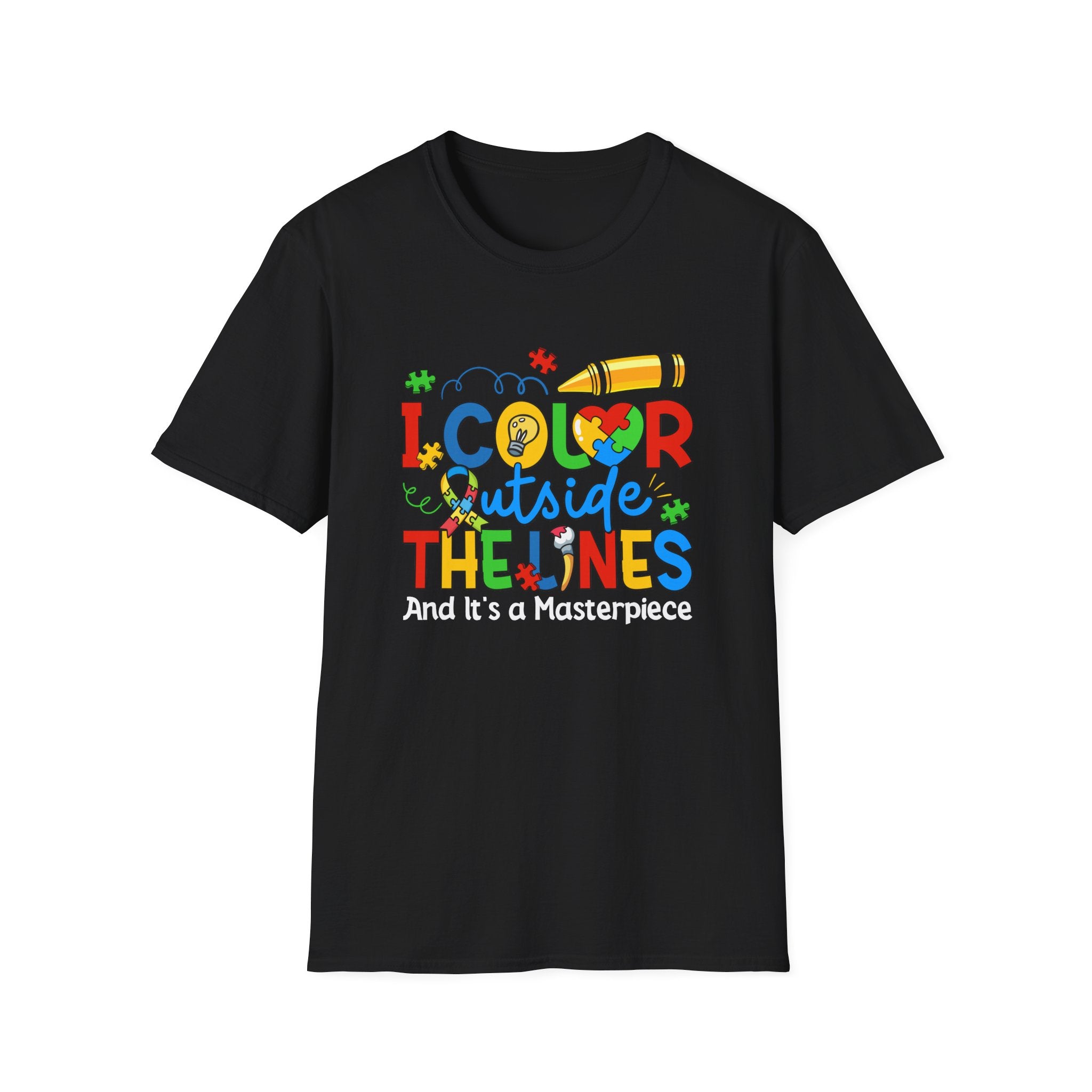 Outside the Lines, Adult T-Shirt
