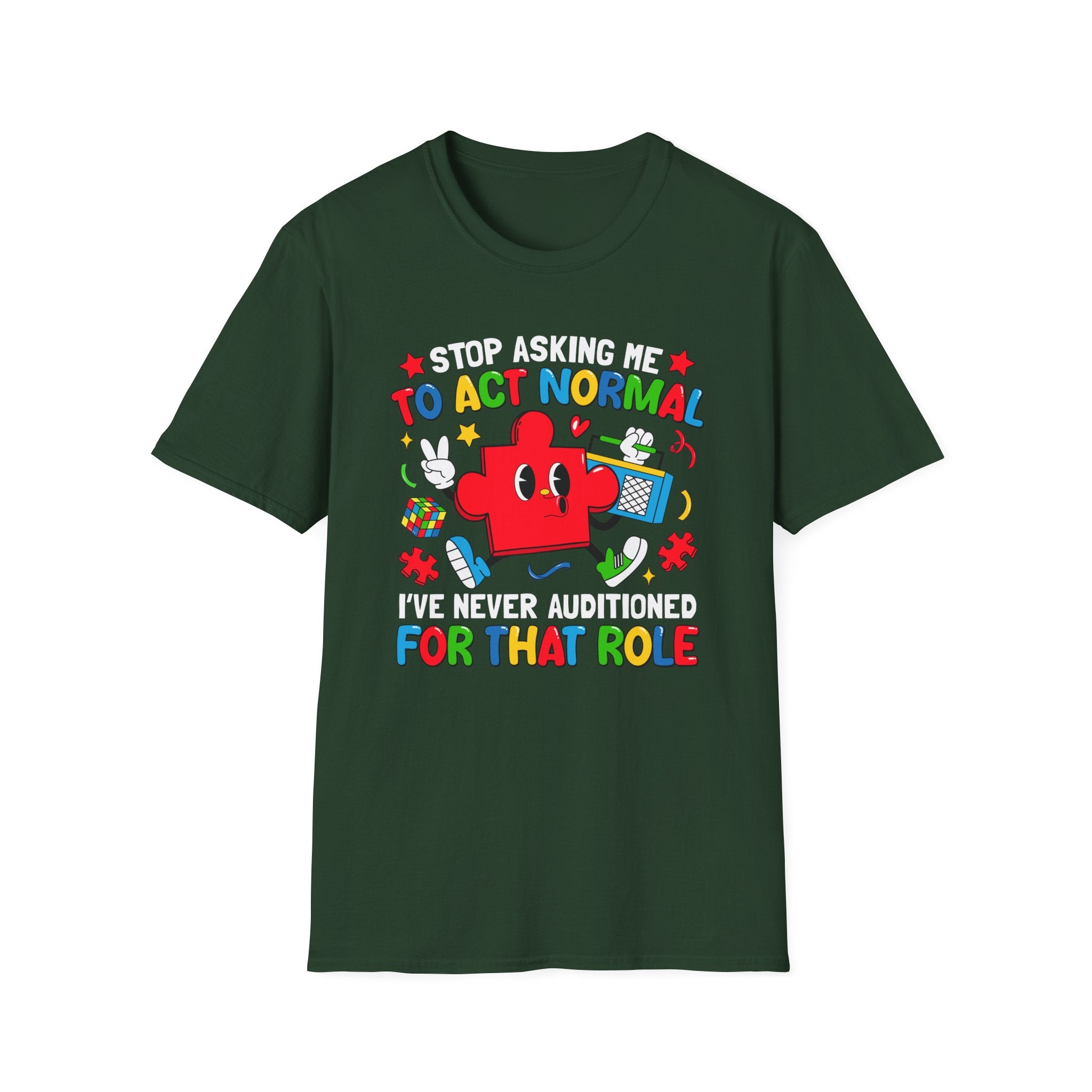 To Act Normal, Adult T-Shirt