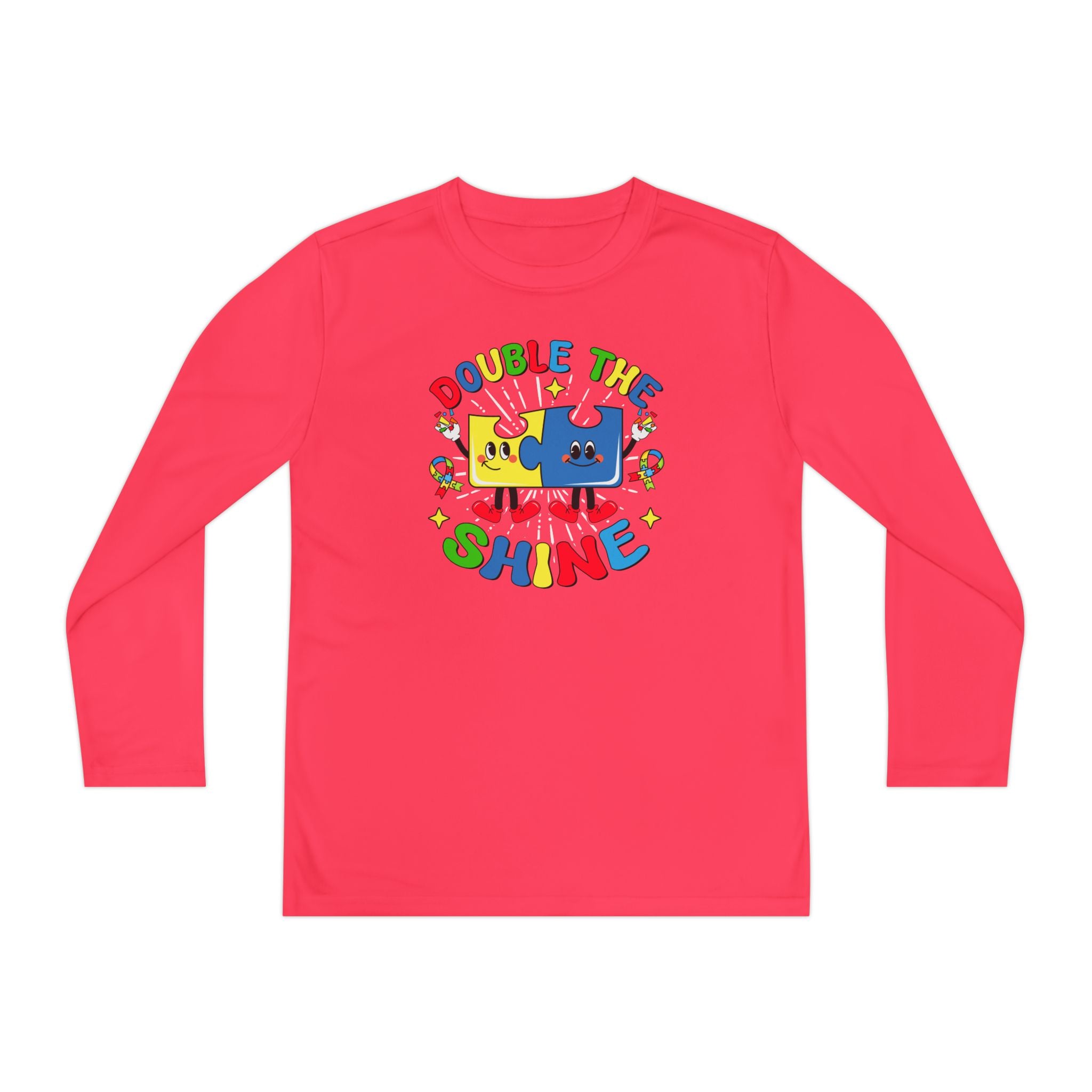 Double The Shine, Youth Long Sleeve