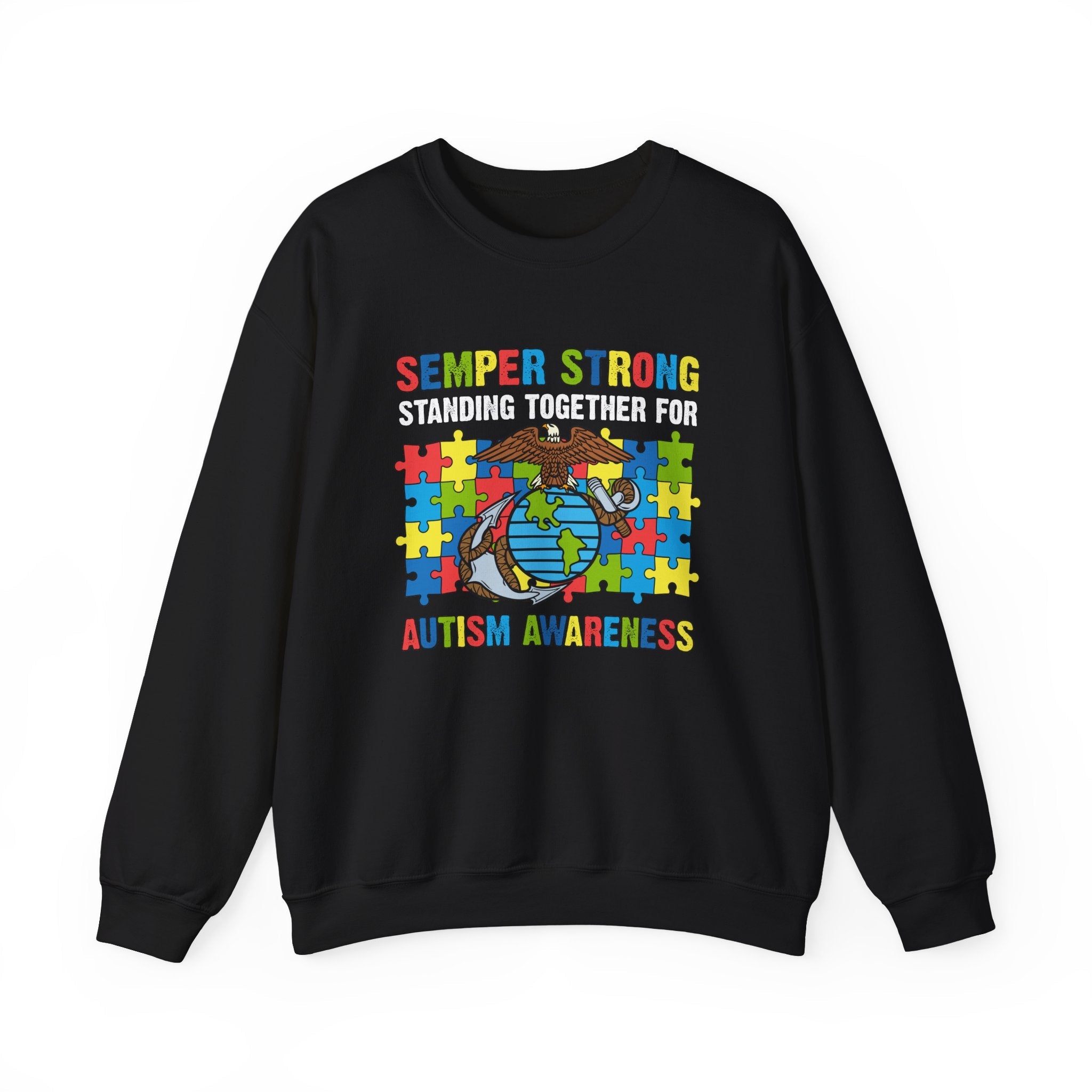 "Semper Strong Autism Awareness Sweatshirt