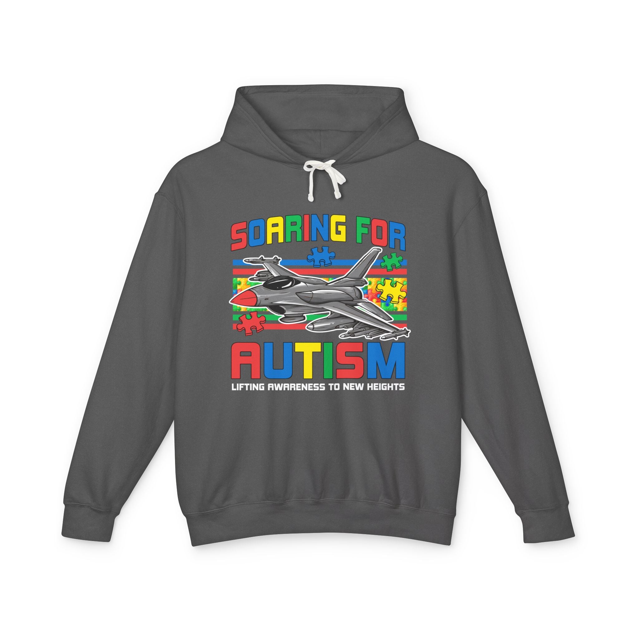 Soaring For,Autism Awareness Adult Hoodie