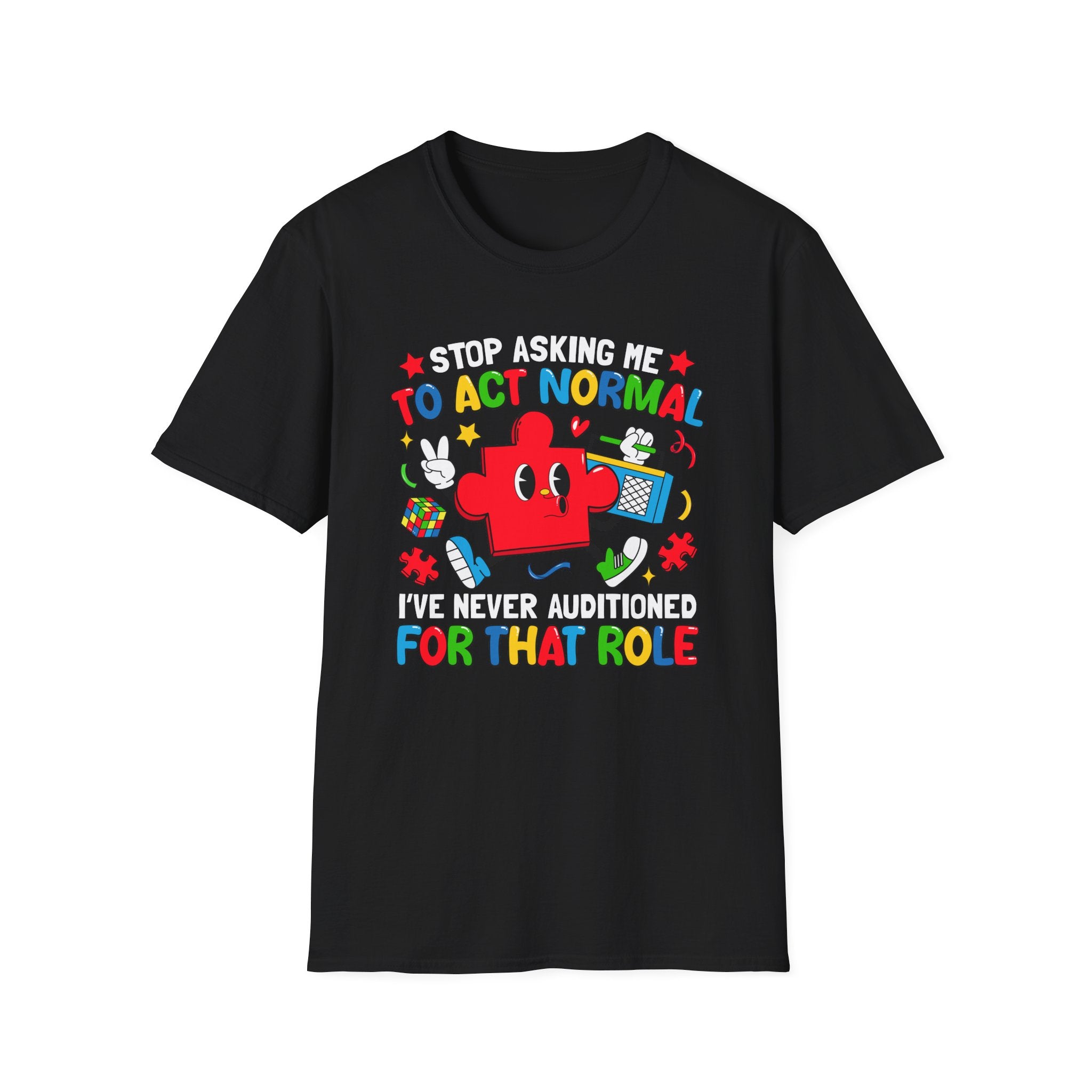 To Act Normal, Adult T-Shirt