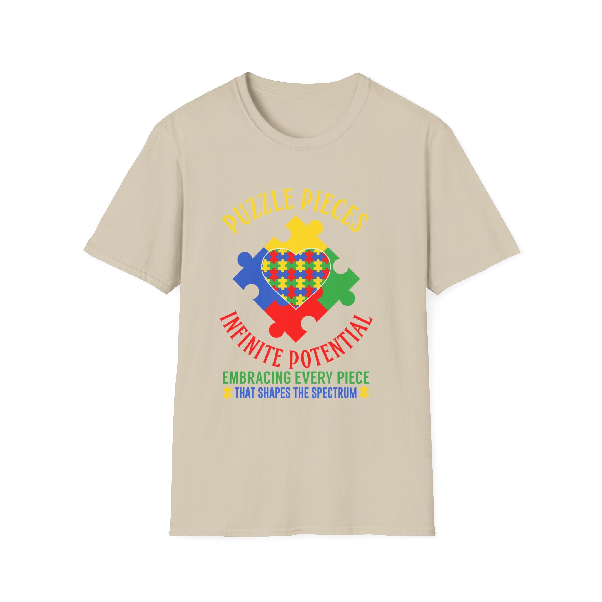 Infinite Potential  Autism Awareness , Adult T-Shirt