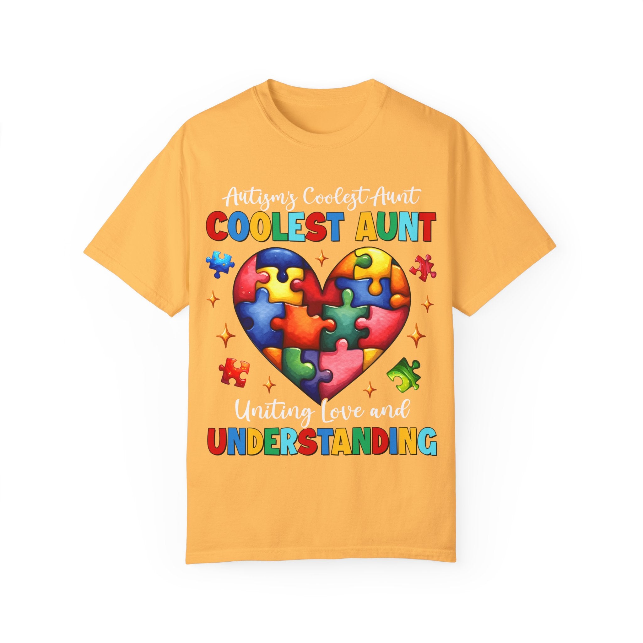 Autism’s Coolest Auntie Adult T-Shirt | Autism Awareness for Aunts, Sisters & Family