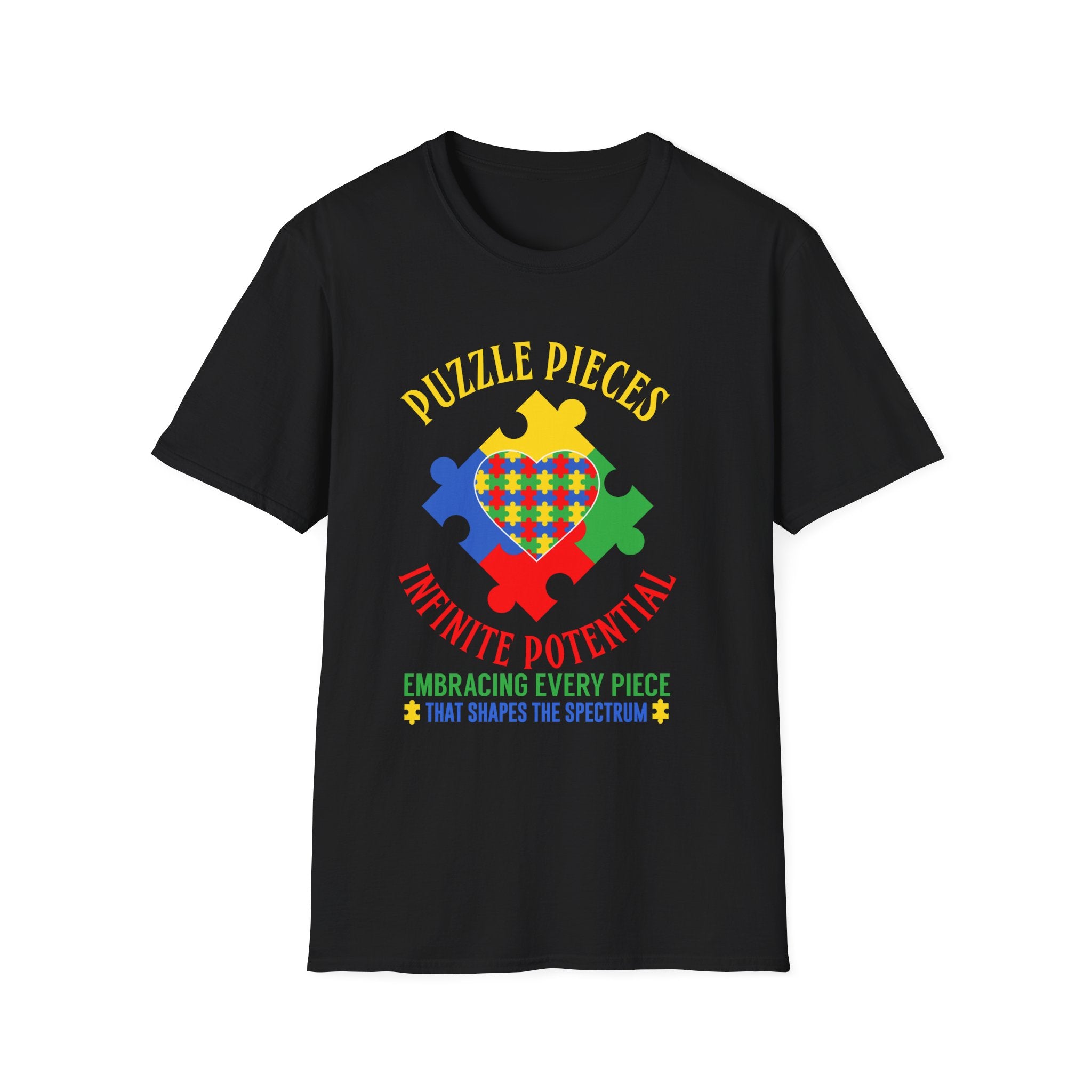 Infinite Potential  Autism Awareness , Adult T-Shirt