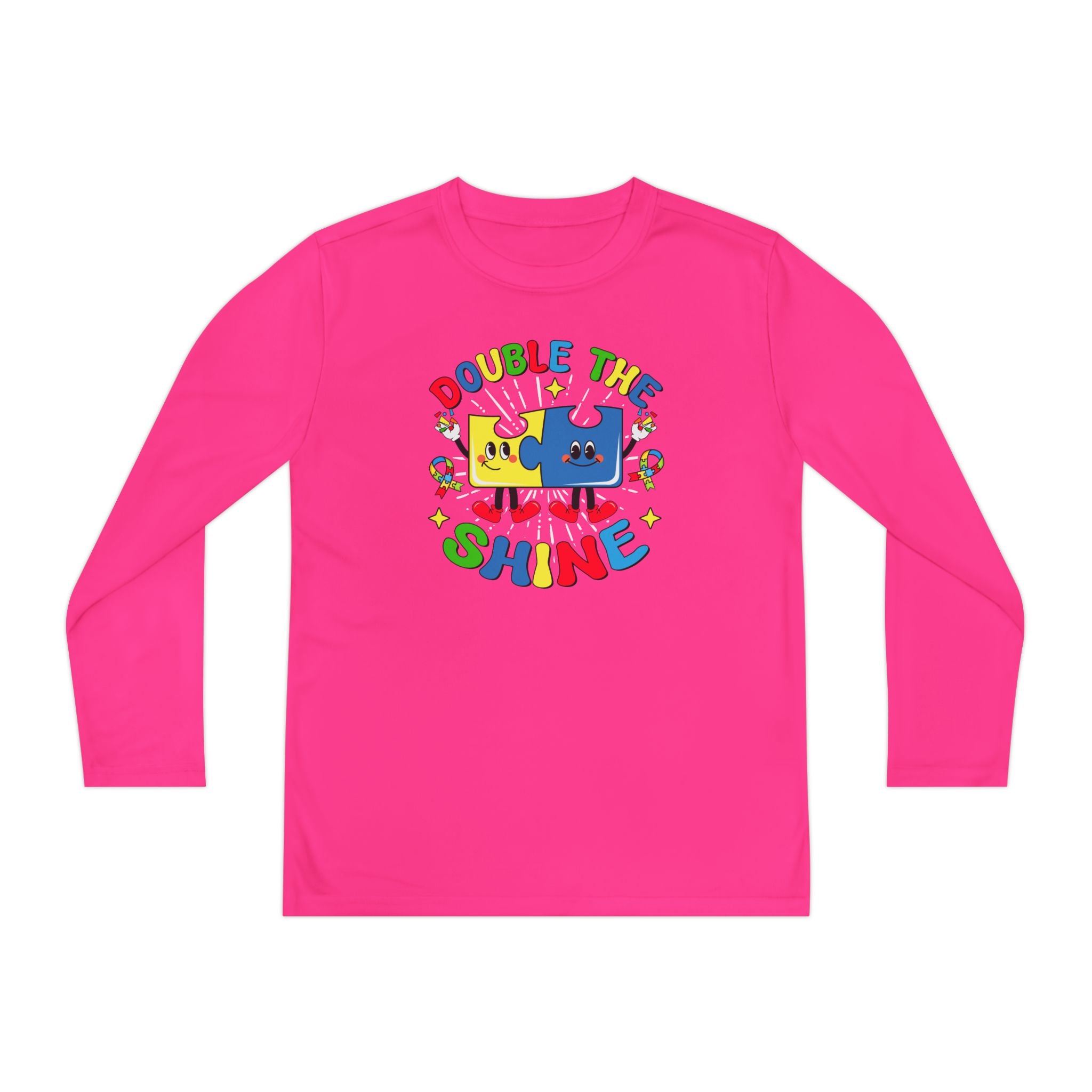 Double The Shine, Youth Long Sleeve