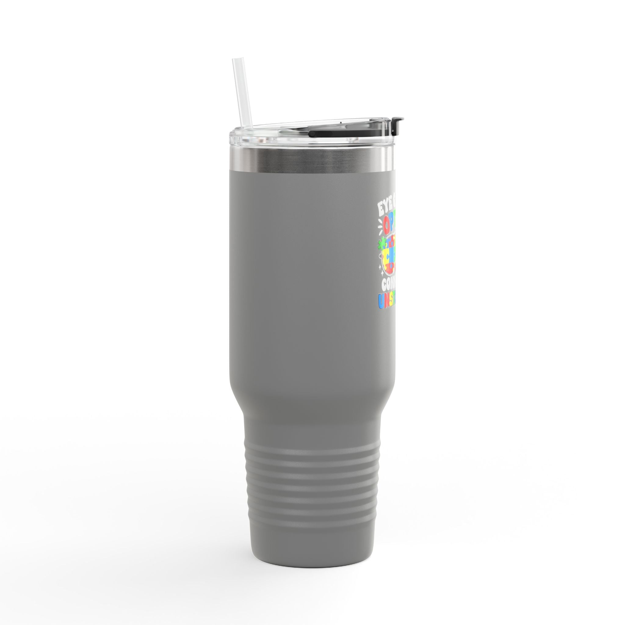 Eye Contact Insulated Travel Mug, 40oz
