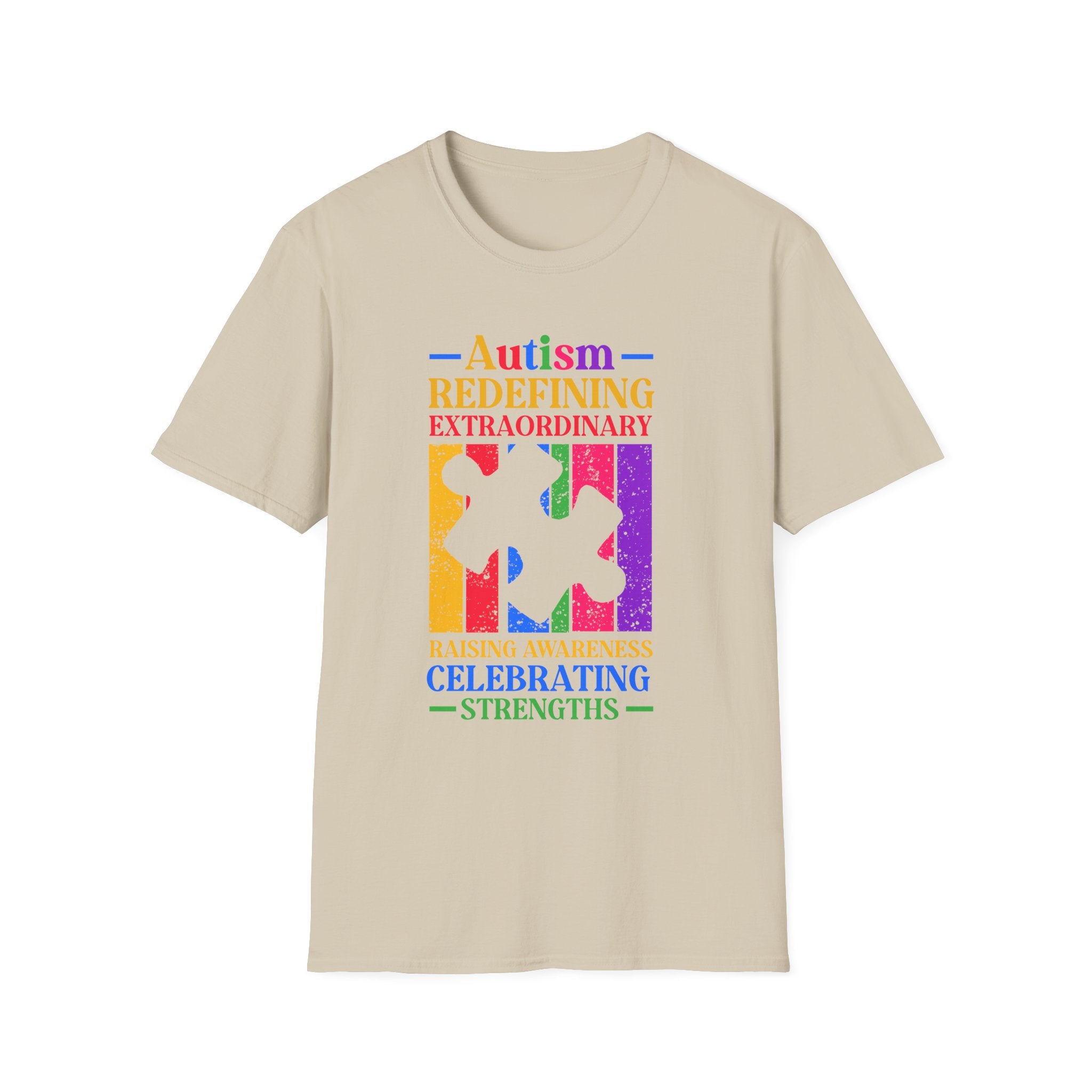 Redefining Extraordinary  Autism Awareness , Adult T-Shirt