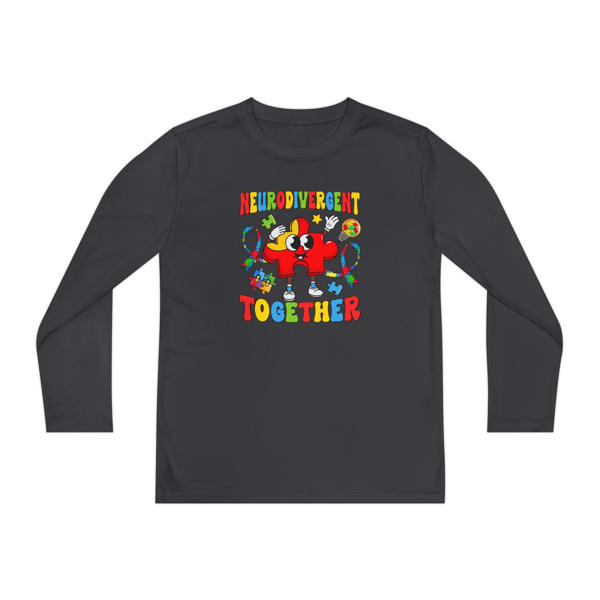 Neurodivergent Together, Youth Long Sleeve