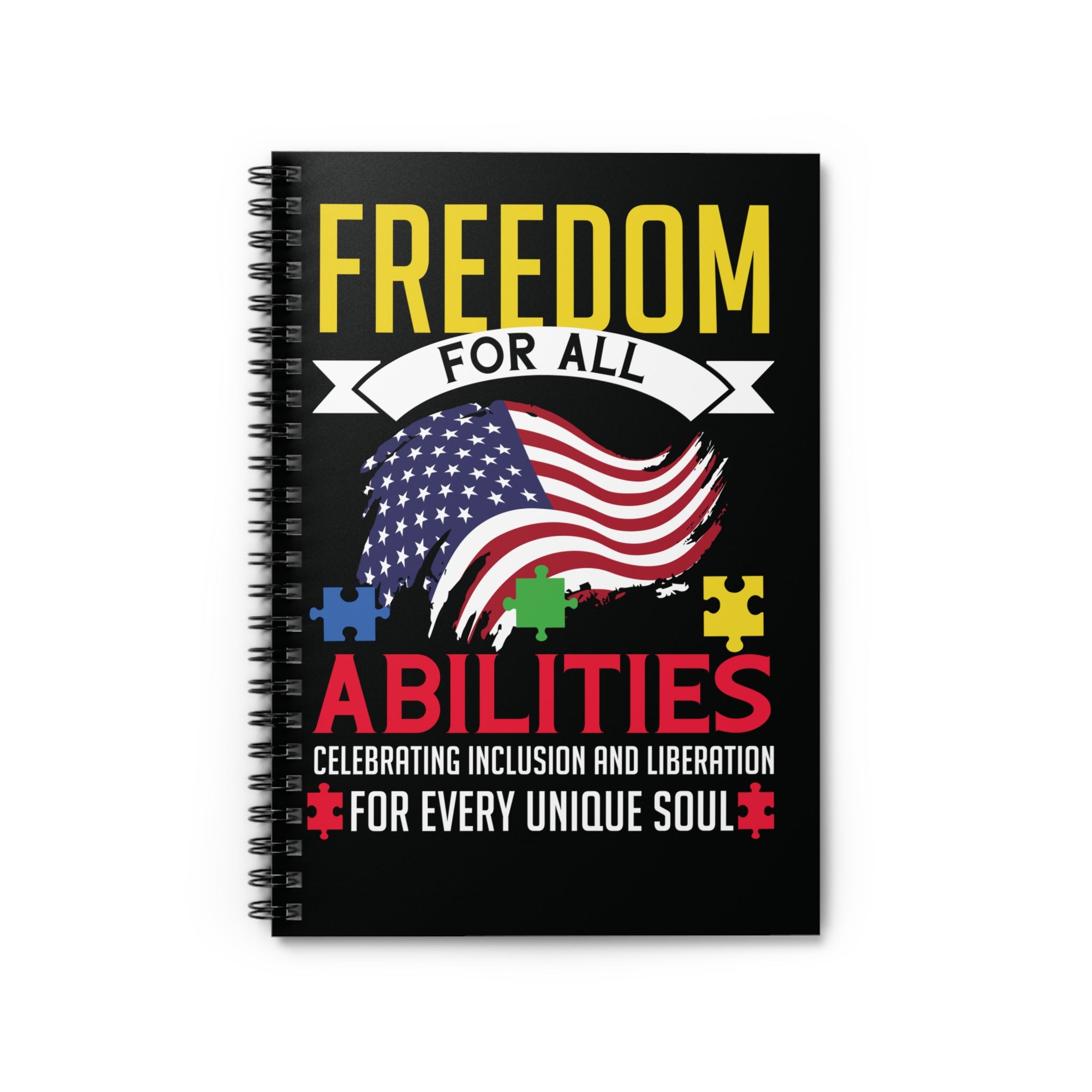 Freedom Abilities Spiral Notebook - Ruled Line