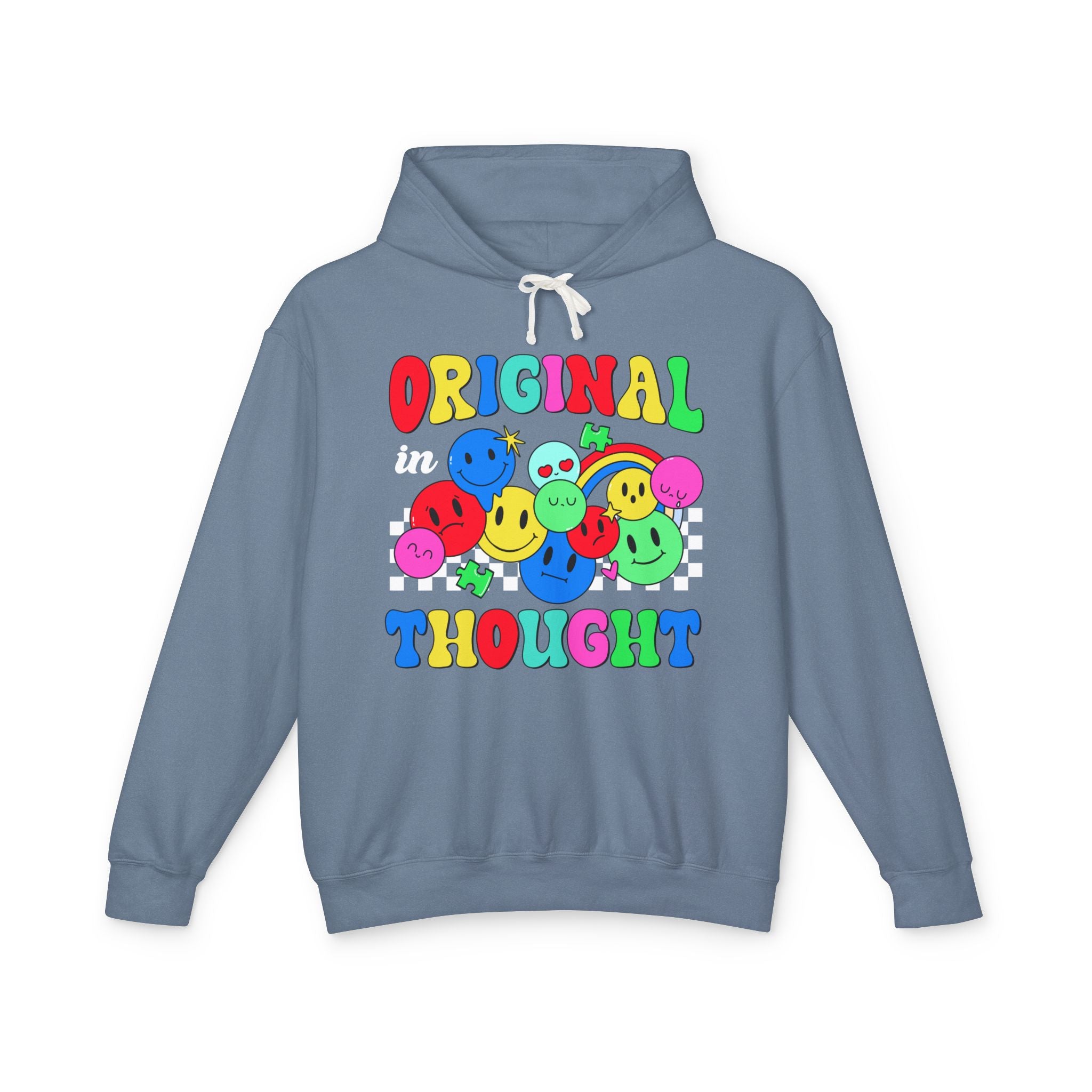 Original in Thought, Autism Support Three-Panel Fleece Hoodie