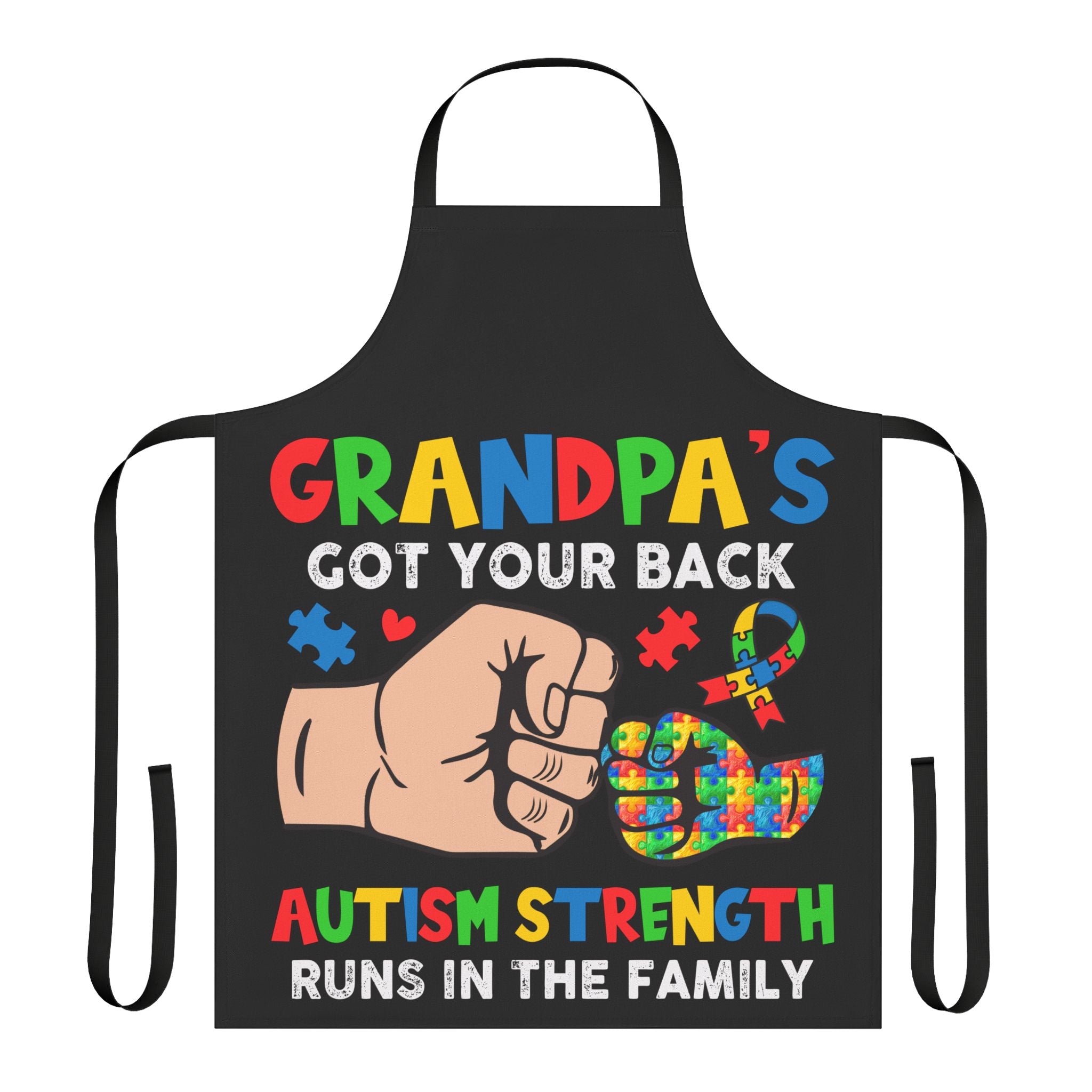 Grandpa's Got Your Back Routine Love Apron