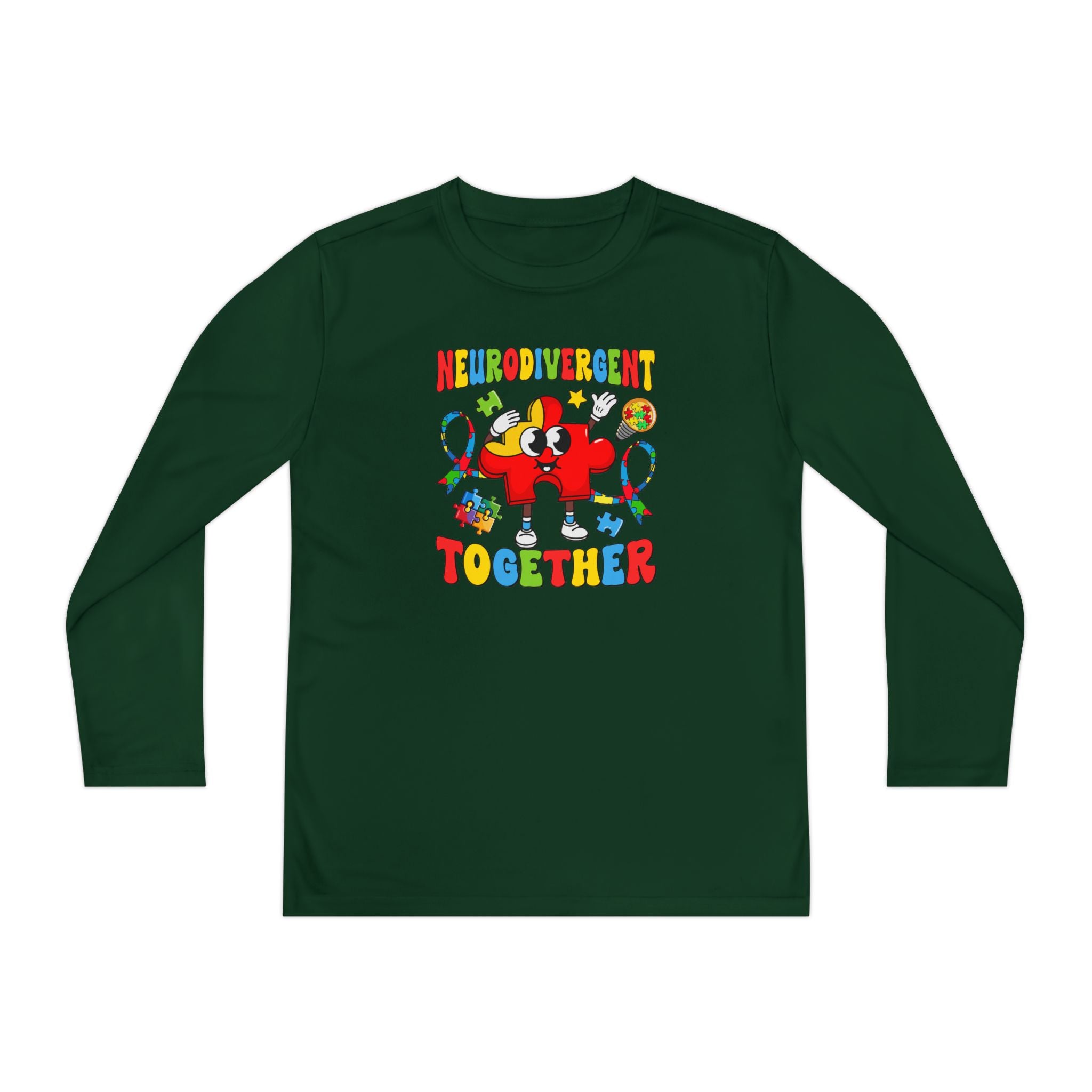 Neurodivergent Together, Youth Long Sleeve