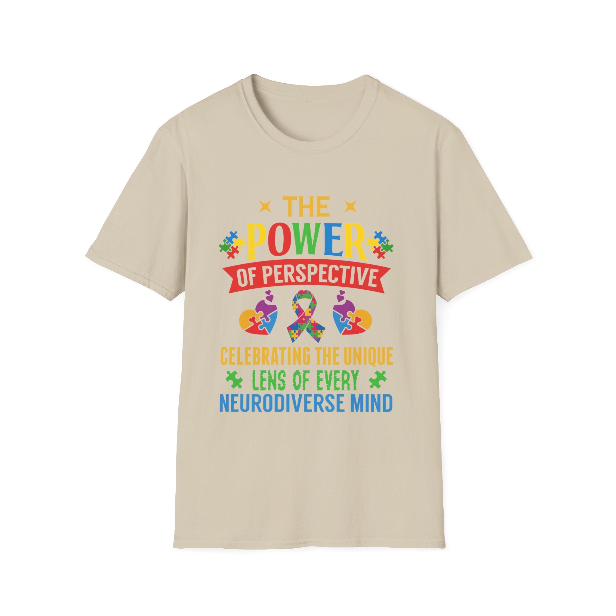 The power Autism Awareness , Adult T-Shirt